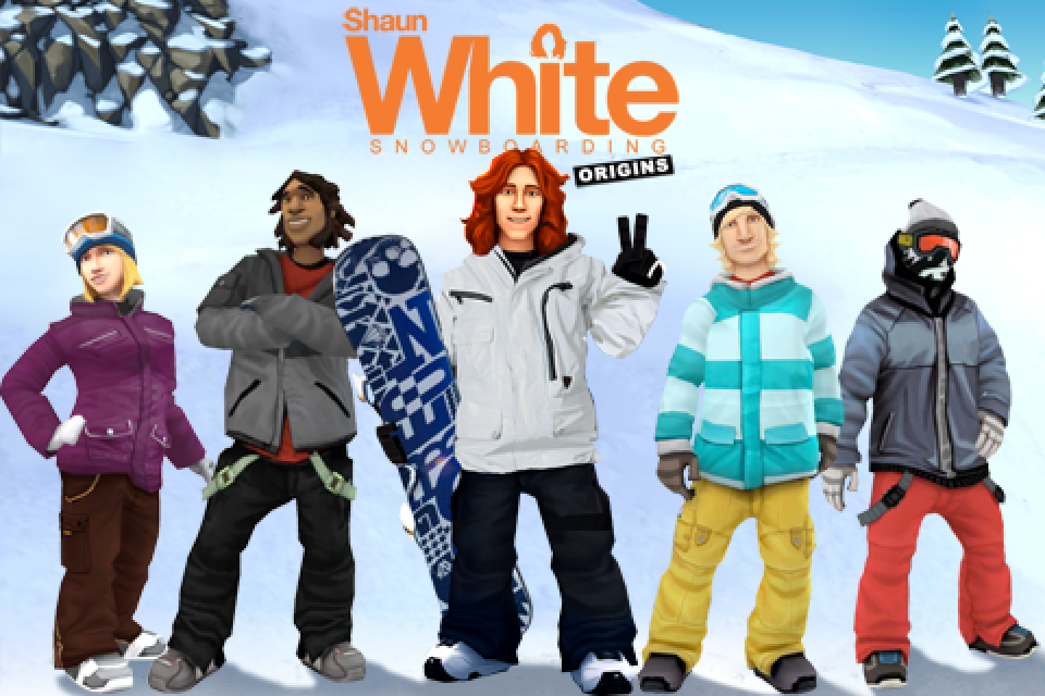 SHAUN WHITE SNOWBOARDING